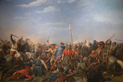 The Battle of Stamford Bridge by Peter Nicolai Arbo
